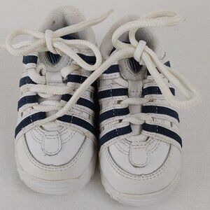 Baby K-Swiss Sneakers White with Black Size 3